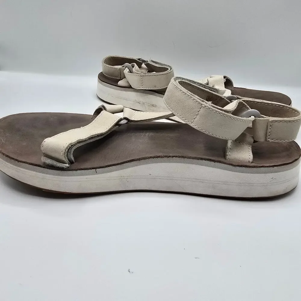 Teva Womens Midform Universal strappy sandals size 10 hook & loop closure